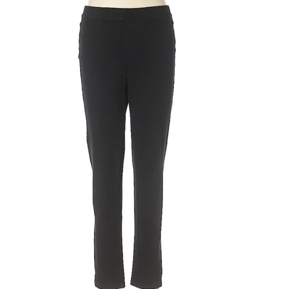 Altar’d state M black stretch higher rise cotton blend pull on skinny pants